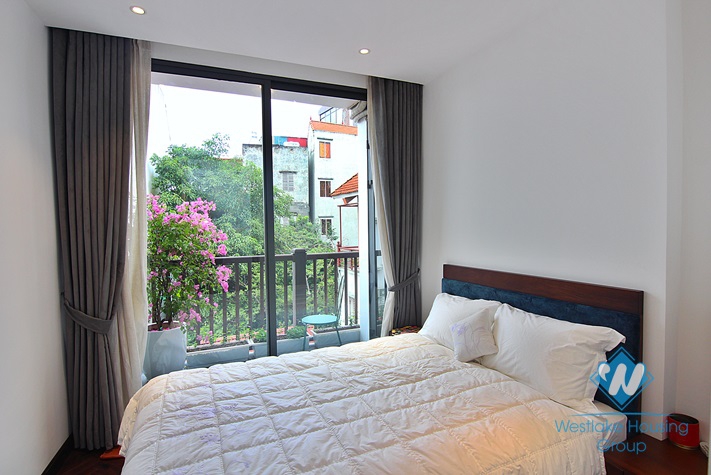 Japanese style 2+ bedroom apartment for rent in Yen Phu village, Tay Ho