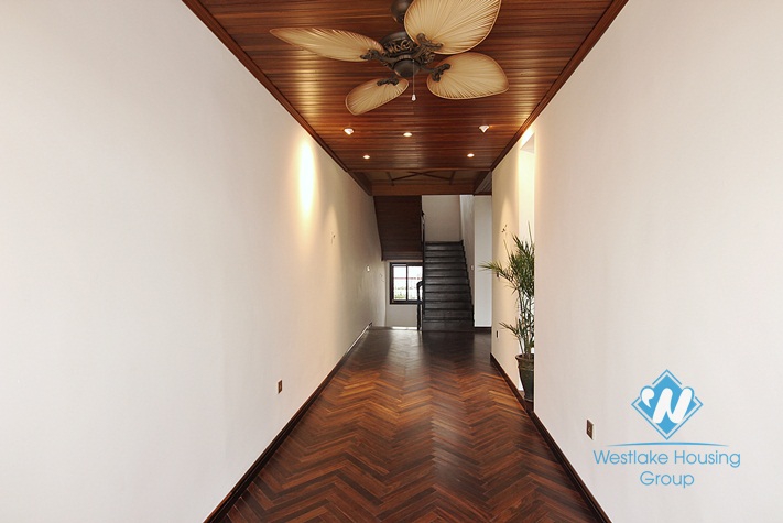 A strange and beautiful house by the West Lake for rent in Tay Ho, Hanoi