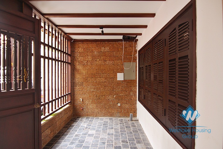 A strange and beautiful house by the West Lake for rent in Tay Ho, Hanoi