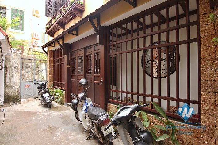 A strange and beautiful house by the West Lake for rent in Tay Ho, Hanoi