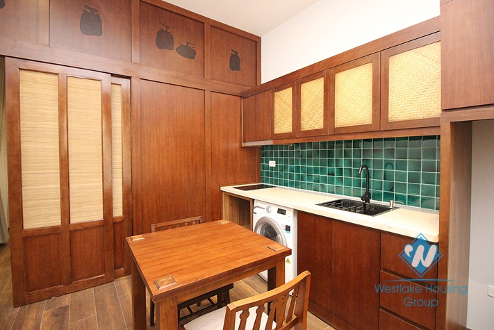 An elegant 1 bedroom separate apartment for rent on Kim Ma street