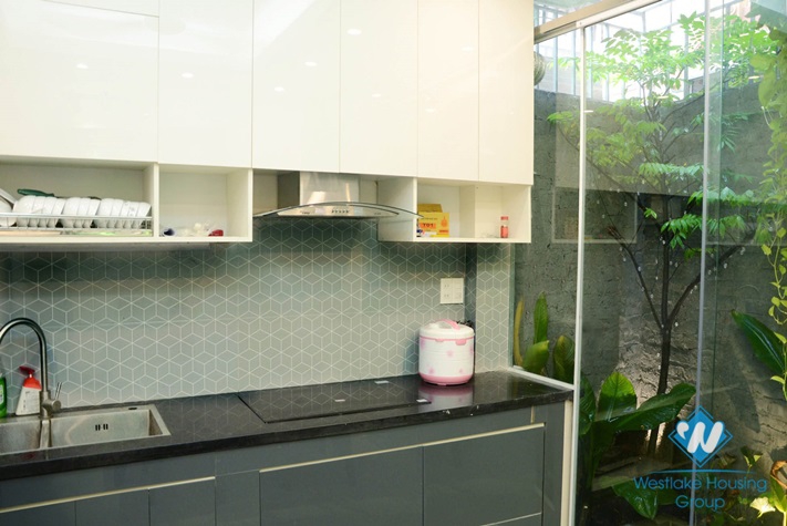 New house with 03 bedrooms for rent in Lac Long Quan st, Tay Ho District 