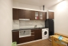 A $350 Nicely Furnished 65sqm 1-Bedroom Apartment for Rent on Dang Thai Mai str., Tay Ho district. 