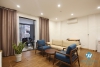A $350 Nicely Furnished 65sqm 1-Bedroom Apartment for Rent on Dang Thai Mai str., Tay Ho district. 