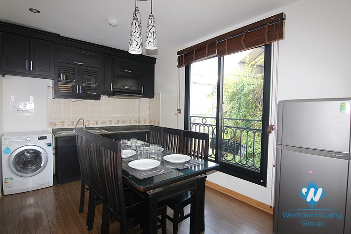 2 bedroom furnished apartment for rent in Xuan Dieu street