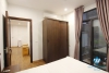 A $350 Nicely Furnished 65sqm 1-Bedroom Apartment for Rent on Dang Thai Mai str., Tay Ho district. 
