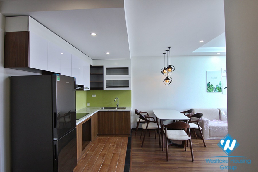 Spacious 3 bed / 2 bath apartment for rent on Xuan Dieu street, Tay Ho, Hanoi