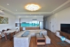 Gorgeous 4 bed / 3 bath apartment for rent on Xuan Dieu, Tay Ho, Hanoi