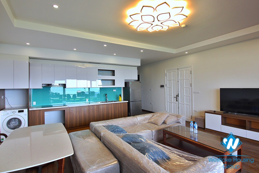 Gorgeous 4 bed / 3 bath apartment for rent on Xuan Dieu, Tay Ho, Hanoi