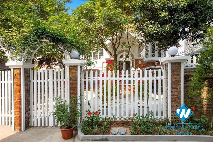 430sqm garden villa for rent in Long Bien district, Hanoi