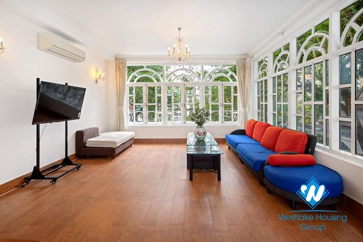 430sqm garden villa for rent in Long Bien district, Hanoi