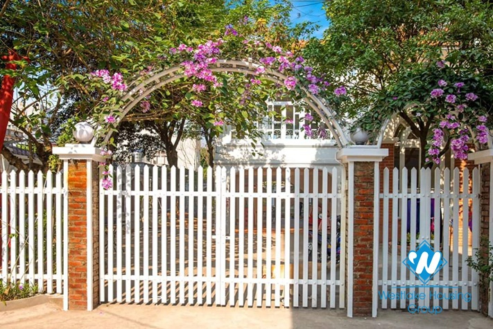 430sqm garden villa for rent in Long Bien district, Hanoi