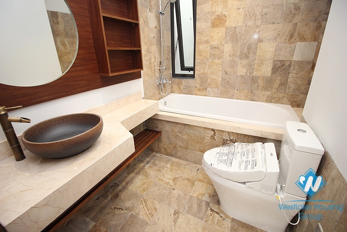 A luxury three-bedroom apartment on Kim Ma, Ba Dinh, Hanoi 