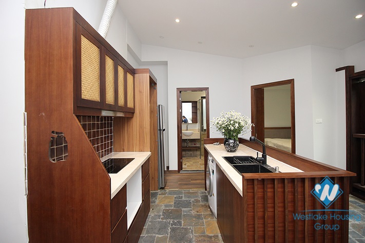 A luxury three-bedroom apartment on Kim Ma, Ba Dinh, Hanoi 