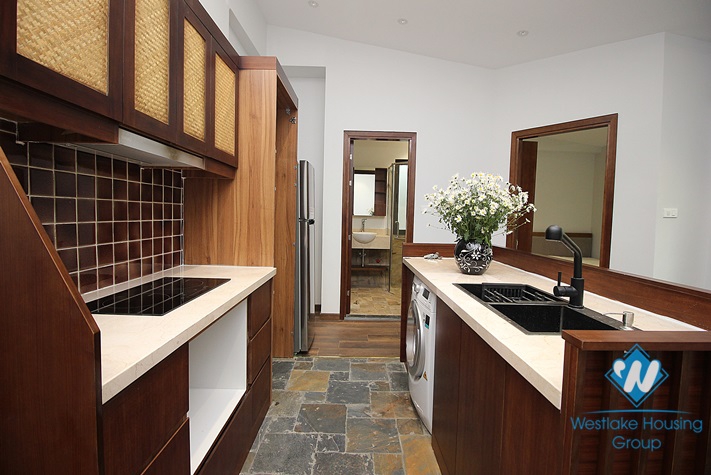 A luxury three-bedroom apartment on Kim Ma, Ba Dinh, Hanoi 