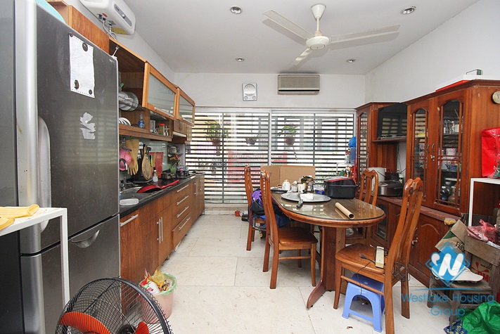 A three-bedroom house with a nice garden on Dao Tan street, Ba Dinh, Hanoi