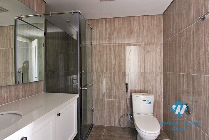 A brand new 4 bedroom apartment for rent in De Soleil, Xuan Dieu, Tay Ho