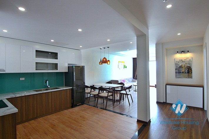 A brand new 2 bedroom apartment with lake view in Xuan Dieu, Tay Ho