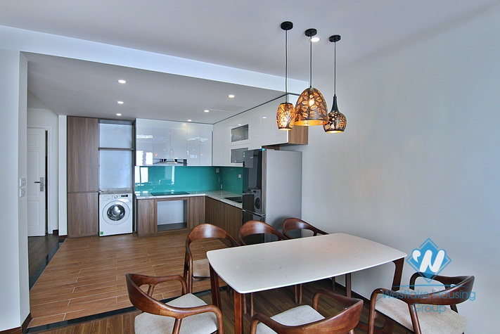 A brand new 2 bedroom apartment with lake view in Xuan Dieu, Tay Ho