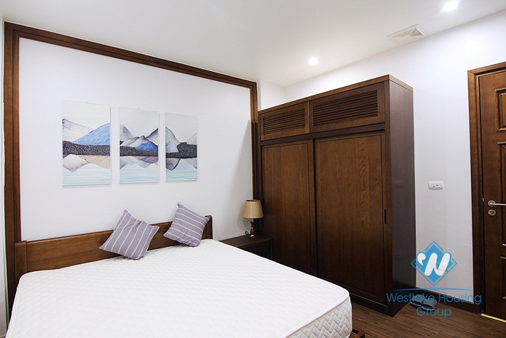 A brand new 1 bedroom apartment for rent in Nghi Tam, Tay Ho, Ha Noi