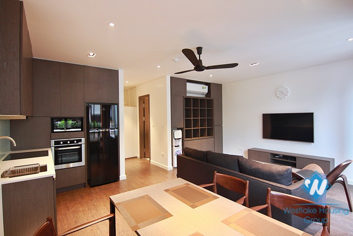 A superb two-bedroom apartment with breathtaking lake view from the rooftop on Xuan Dieu st