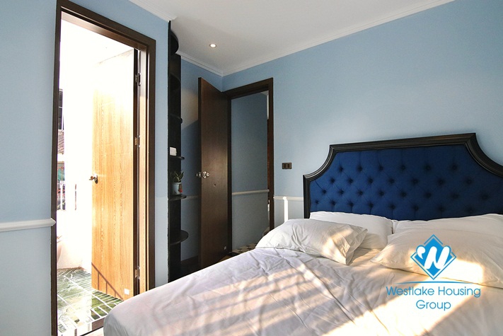 Indochina style interior apartment for rent in Hoan Kiem , Ha Noi