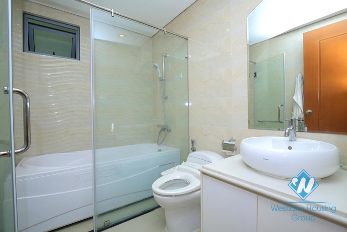 Bright two bedrooms apartment for rent in Vinhome Nguyen Chi Thanh, Dong Da