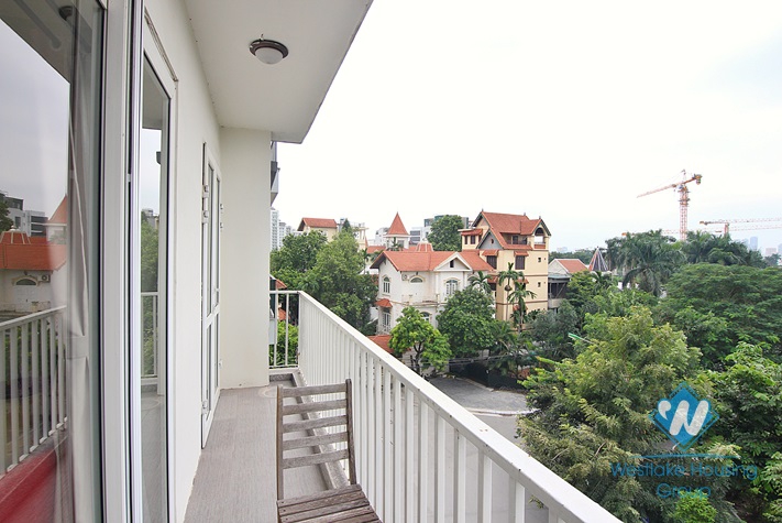 Brand new and lake view apartment for rent in Tay Ho area