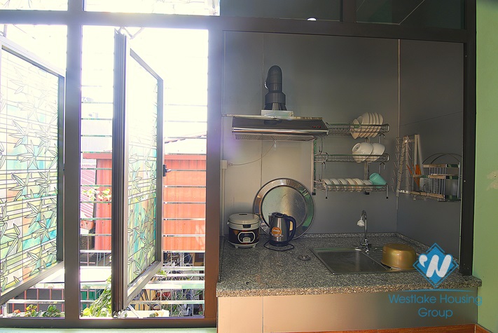 An affordable price studio for rent in Ngoc Ha street, Ba Dinh
