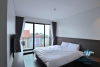Lake view 2 bedrooms apartment for rent in Xuan Dieu, Tay Ho 