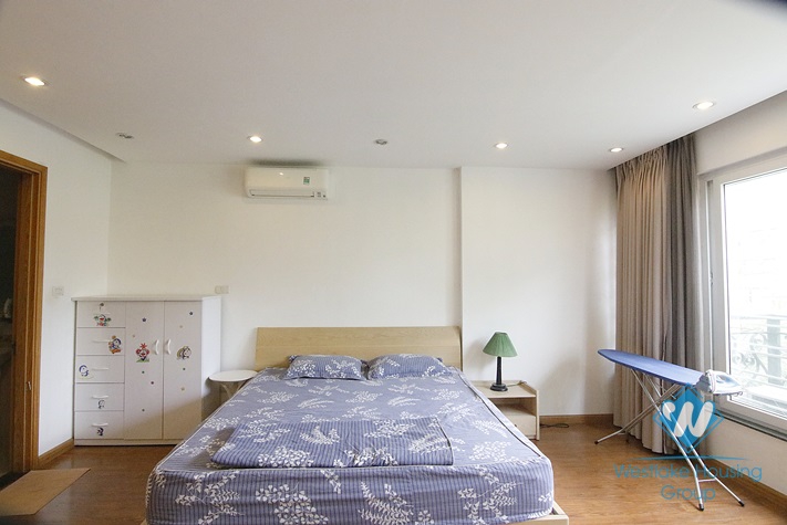 Spacious 2 bedroom apartment for rent in Truc Bach area