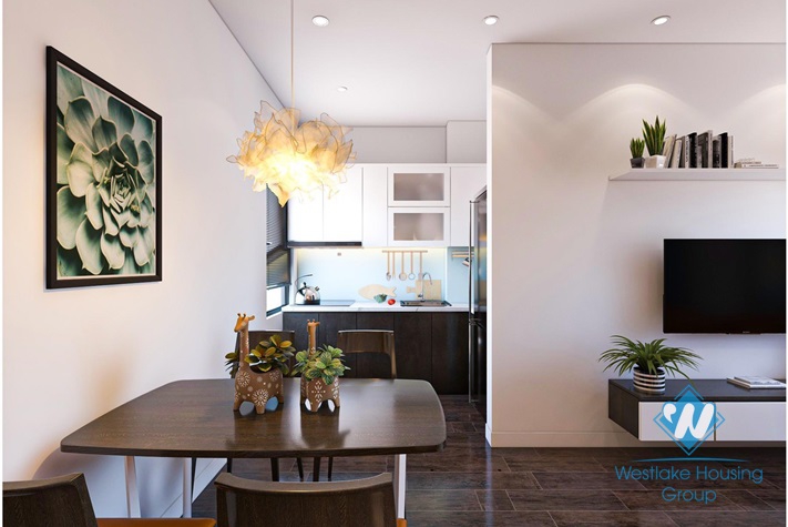 Lovely one bedroom apartment for rent in Ngo Quan Tho 1, Dong Da