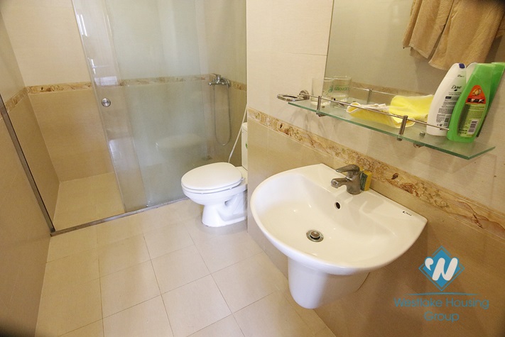 Spacious 2 bedroom apartment for rent in Truc Bach area