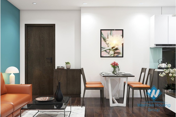 Lovely one bedroom apartment for rent in Ngo Quan Tho 1, Dong Da