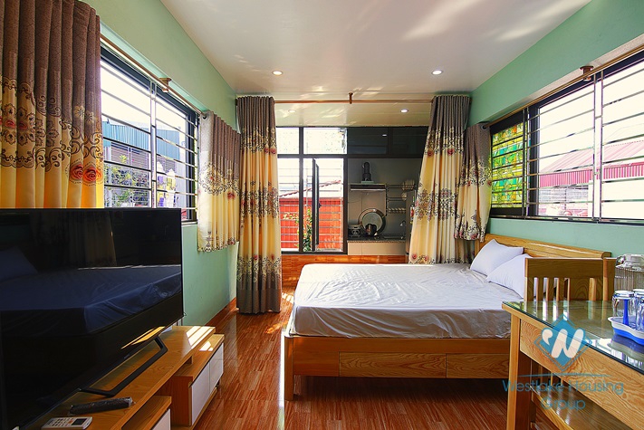 An affordable price studio for rent in Ngoc Ha street, Ba Dinh