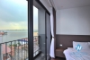 Lake view 2 bedrooms apartment for rent in Xuan Dieu, Tay Ho 