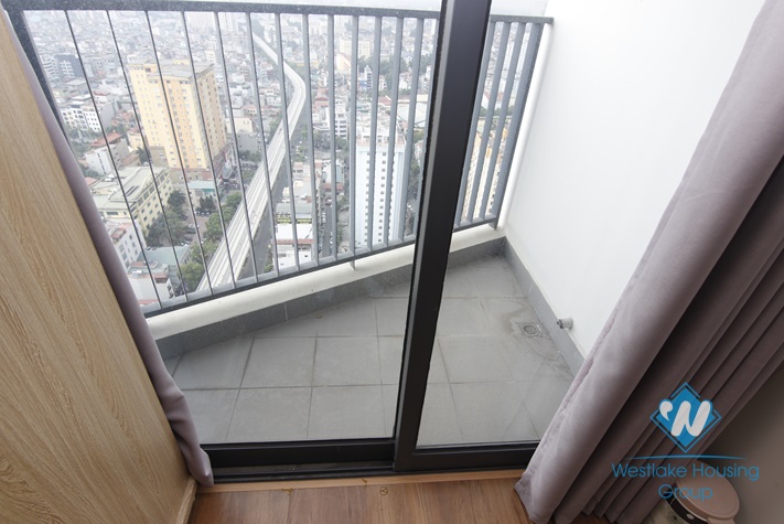 High floor two bedrooms apartment for rent in Discovery building, Cau Giay