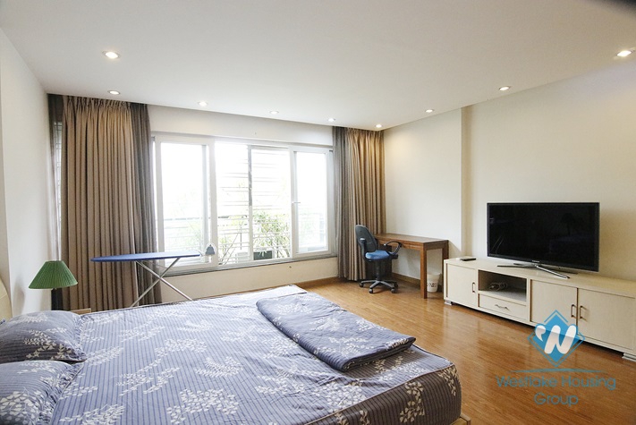 Spacious 2 bedroom apartment for rent in Truc Bach area