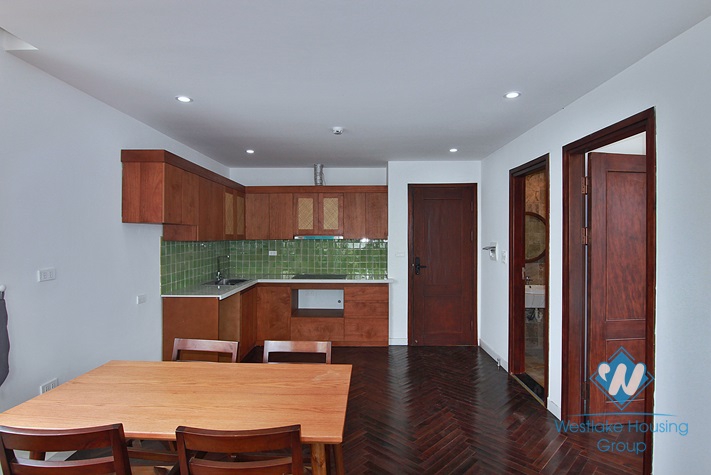 Lake view one bedroom apartment for rent in Tu Hoa, Tay Ho