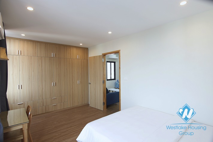 Bright one bedroom apartment for rent in Kim Ma Thuong, Ba Dinh