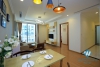 Bright two bedrooms apartment for rent in Vinhome Nguyen Chi Thanh, Dong Da
