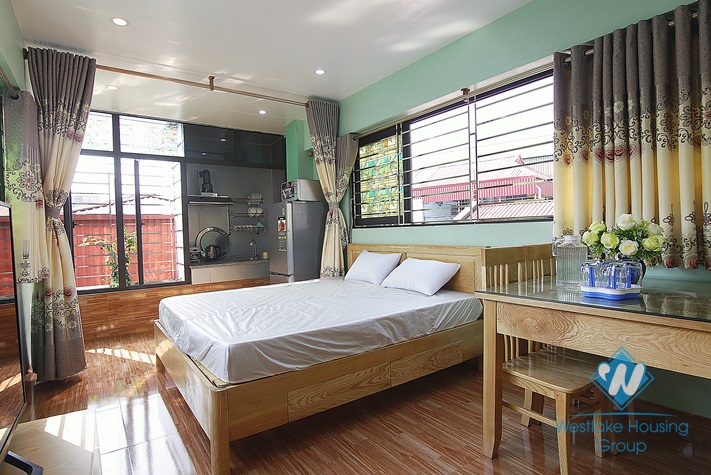 An affordable price studio for rent in Ngoc Ha street, Ba Dinh