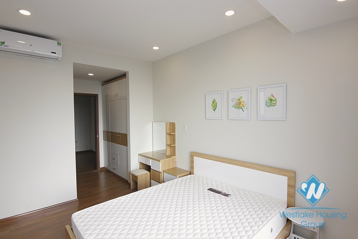 High floor two bedrooms apartment for rent in Discovery building, Cau Giay