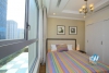 Bright two bedrooms apartment for rent in Vinhome Nguyen Chi Thanh, Dong Da