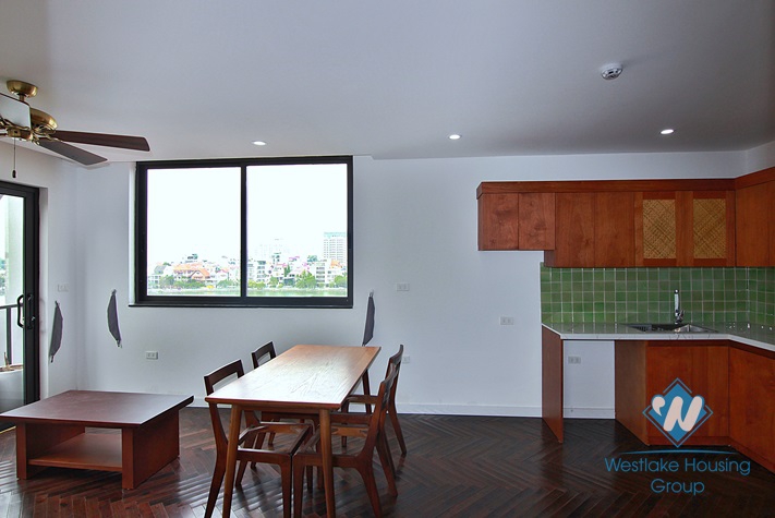 Lake view one bedroom apartment for rent in Tu Hoa, Tay Ho