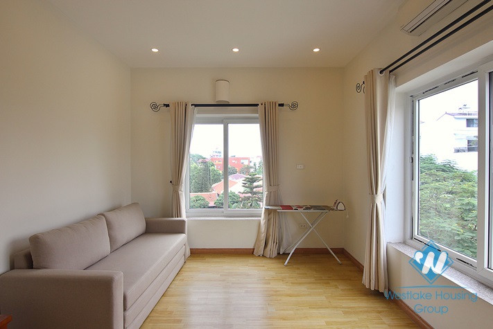 Brand new and lake view apartment for rent in Tay Ho area