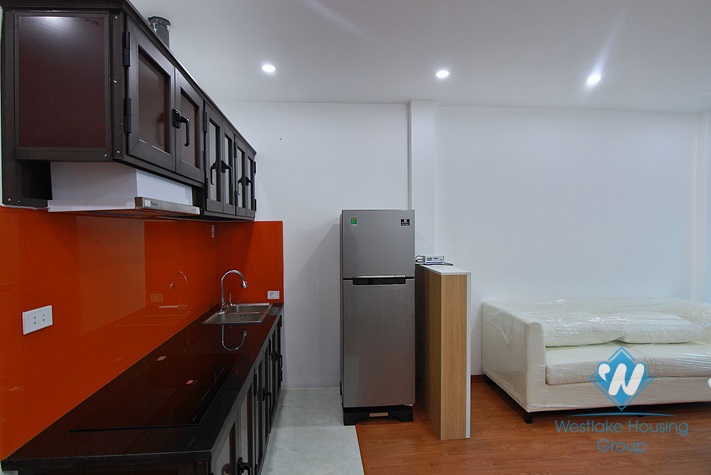 Spacious one bedroom apartment for rent in Au Co street, Tay Ho