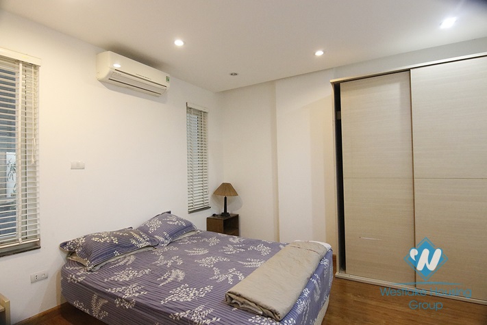 Spacious 2 bedroom apartment for rent in Truc Bach area