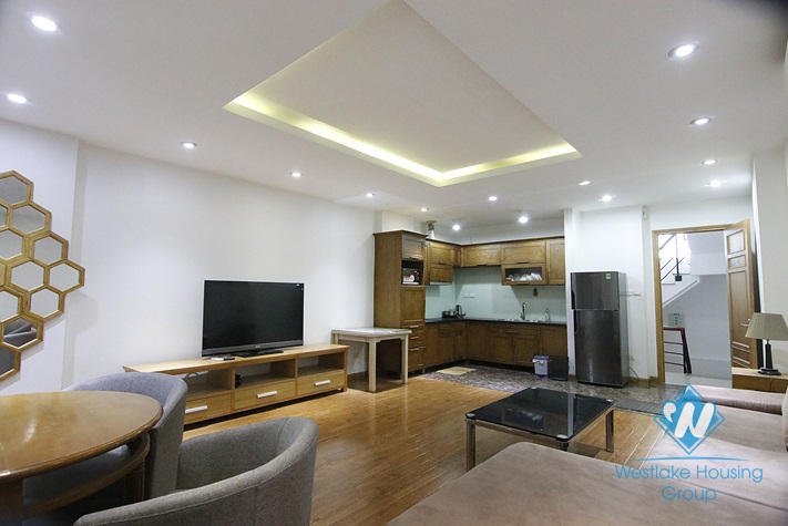 Spacious 2 bedroom apartment for rent in Truc Bach area