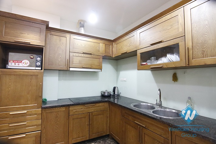 Spacious 2 bedroom apartment for rent in Truc Bach area